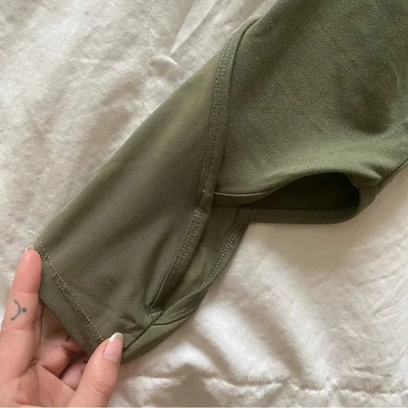 Olive Green Leggings - Picture 3 of 6